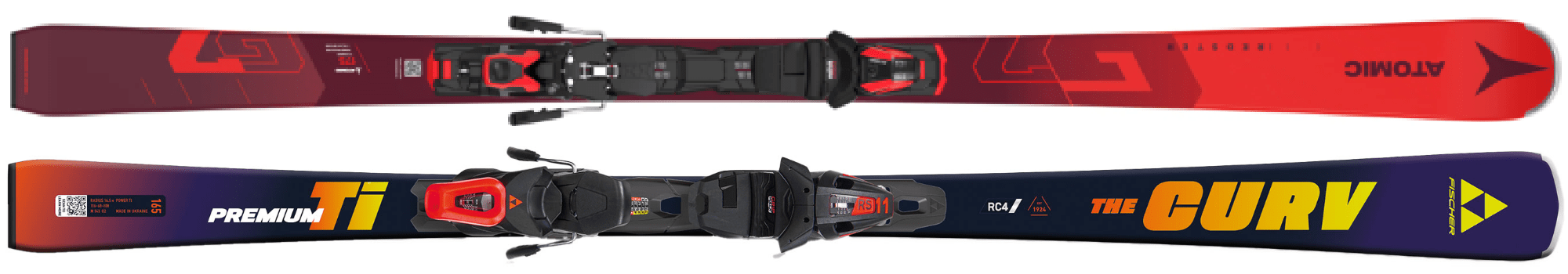 Ski Advanced - Atomic Redster G7, Fischer the Curv Premium TI